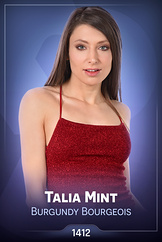 Talia Mint - Burgundy Bourgeois